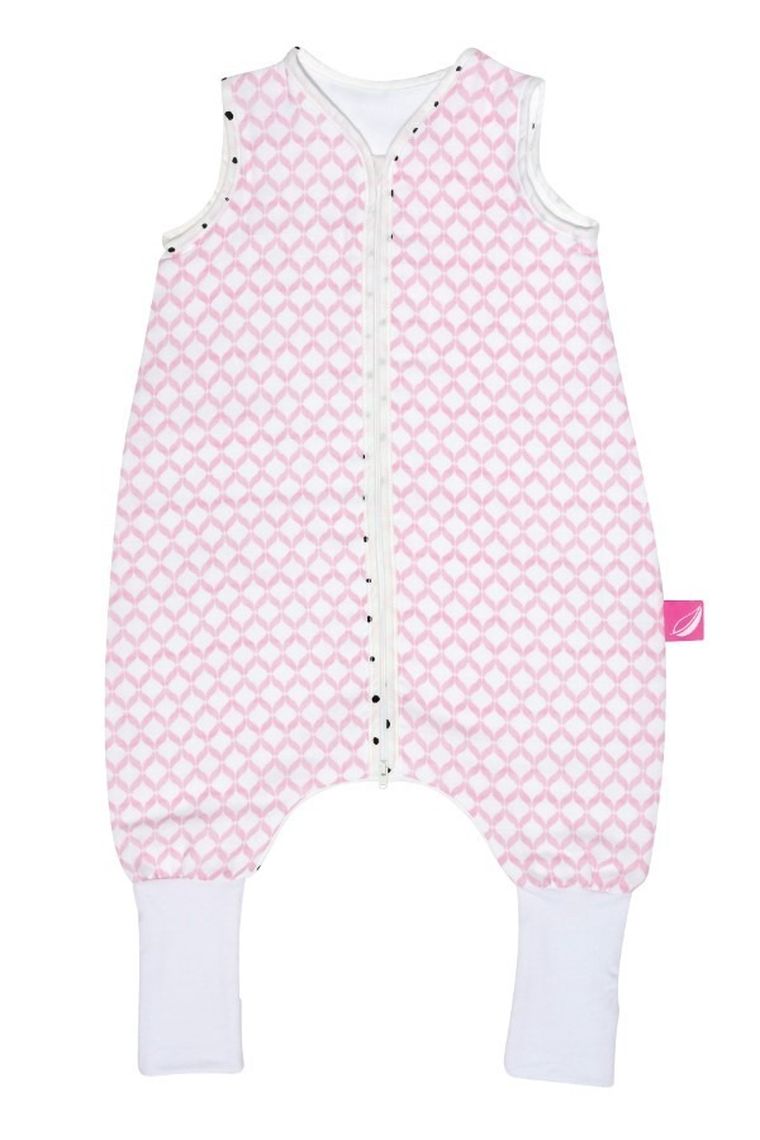 Motherhood, Sac de dormit din muselina, cu craci, 1-1,5 ani, Pink Classics