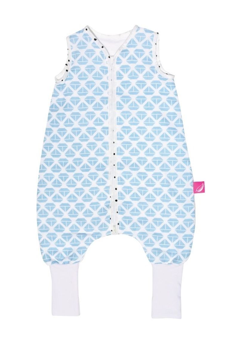 Motherhood, Sac de dormit din muselina, cu craci, 1,5-2,5 ani, Blue Boats