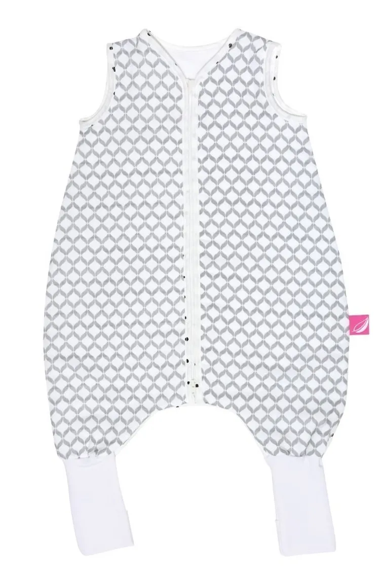 Motherhood, Sac de dormit din muselina, cu craci, 1,5-2,5 ani, Grey Classics