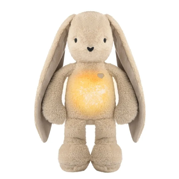 MyHummy (Szumisie), Iepuras 5 in 1 cu pernuta termica din grau, 30 cm, bej