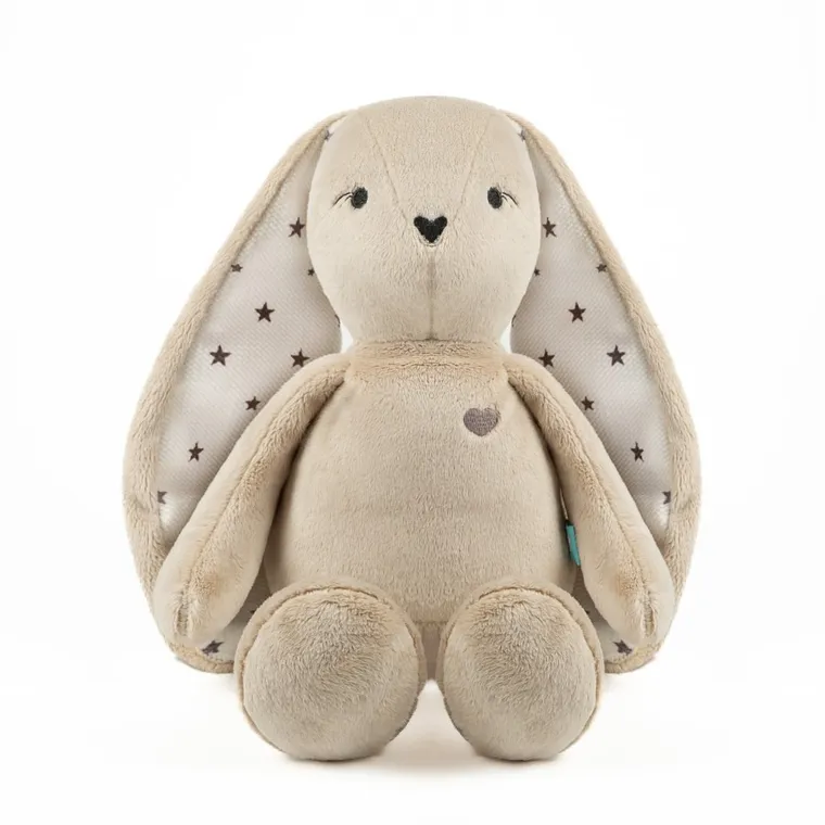 MyHummy (Szumisie), Iepuras, jucarie linistitoare pentru copii, bej, stele