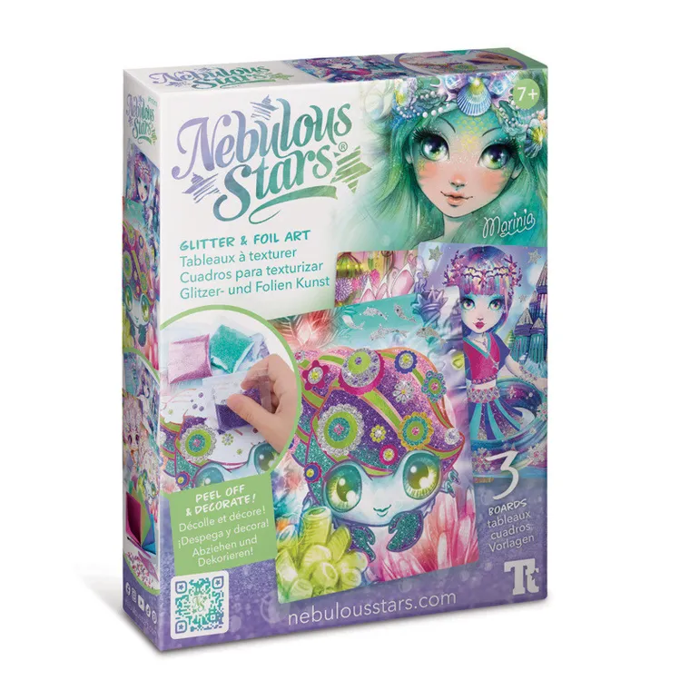 Nebulous Stars, Marinia, album pentru scrapbooking cu folie si sclipici