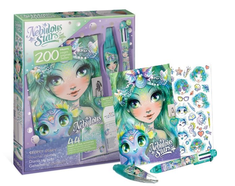 Nebulous Stars, Marinia, jurnal cu lacatel si aplicator de modele