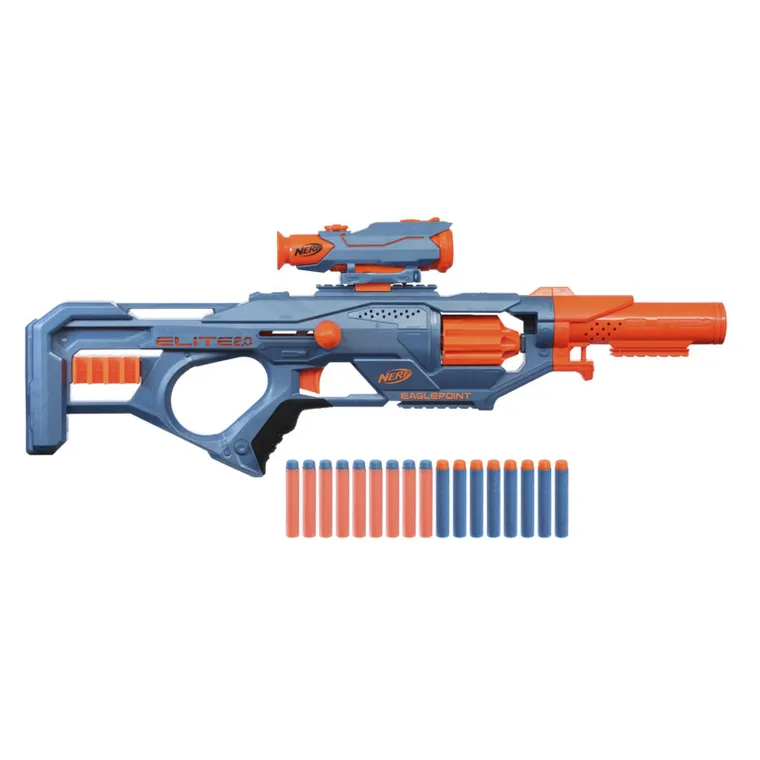 Nerf Elite 2.0, Eaglepoint RD-8, blaster si 16 proiectile
