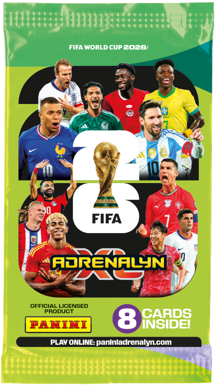 Panini, FIFA World Cup, Adrenalyn XL 2026, booster cu carti de colectie, 1 buc.
