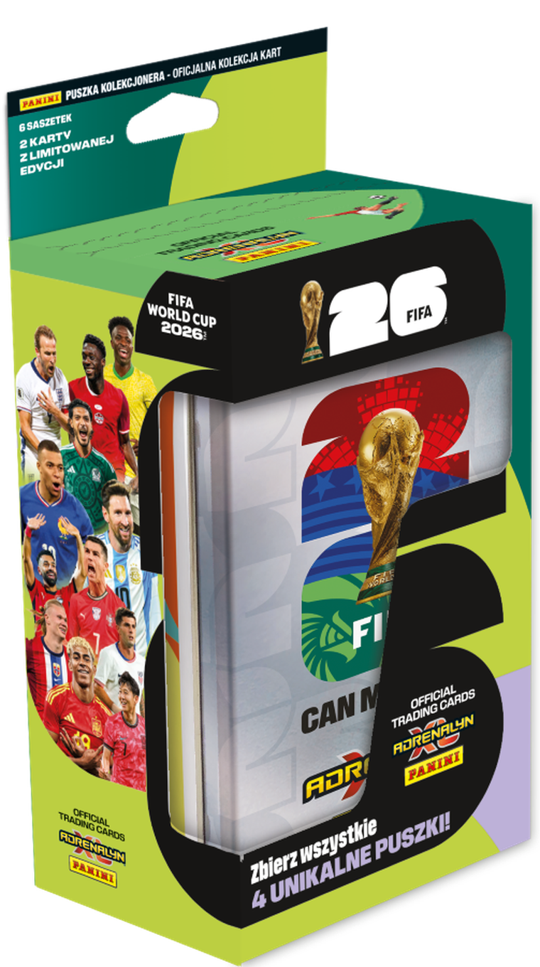 Panini, FIFA World Cup, Adrenalyn XL 2026, cutie cu carti de colectie, 1 buc.