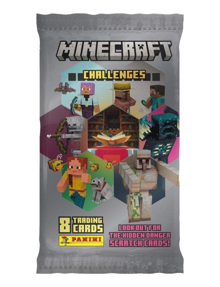 Panini, Minecraft, plic de carti de colectie, 1 buc.