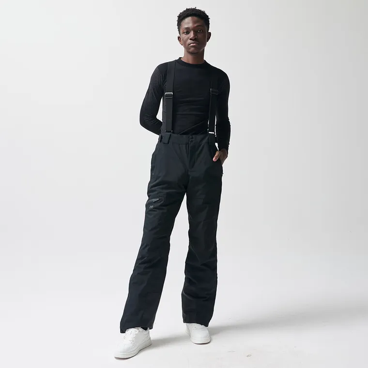 Pantaloni de schi impermeabili cu bretele unisex NOWEAR