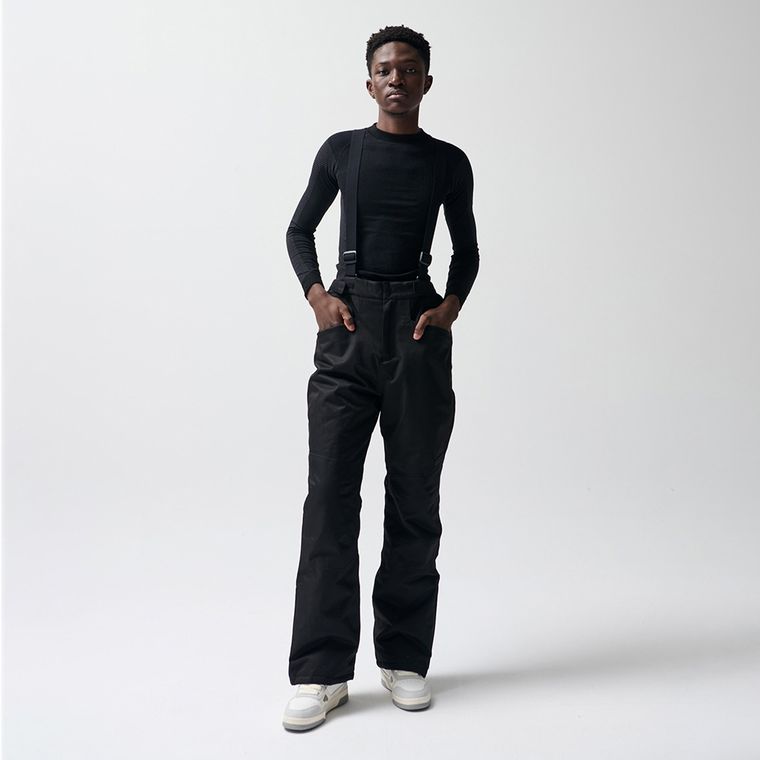 Pantaloni de schi impermeabili cu bretele unisex NOWEAR