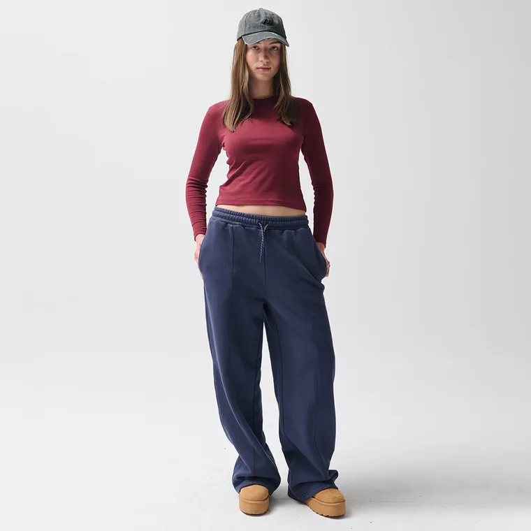 Pantaloni de trening largi wide oversize NOWEAR