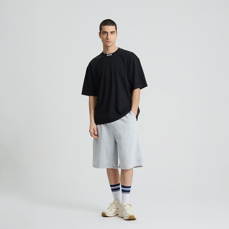 Pantaloni scurti cu croiala loose NOWEAR