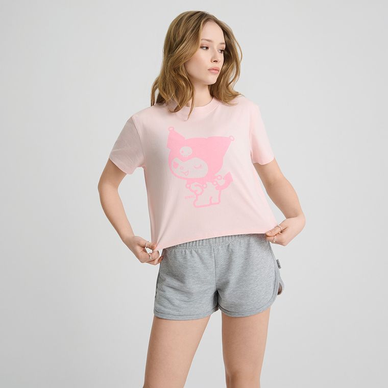 Pantaloni scurti din bumbac pieptanat NOWEAR