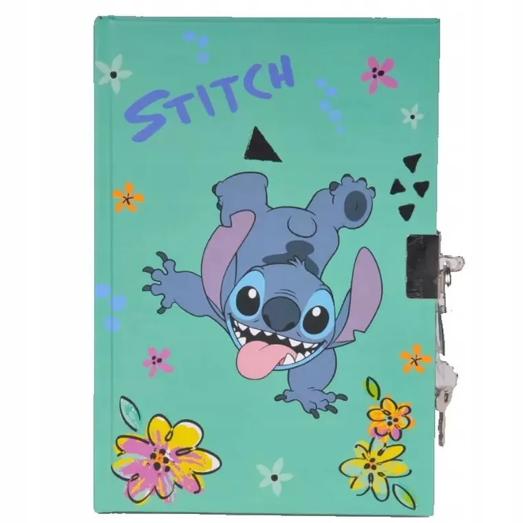 Paso, Lilo si Stitch, jurnal cu lacatel, 50 foi, Flowers