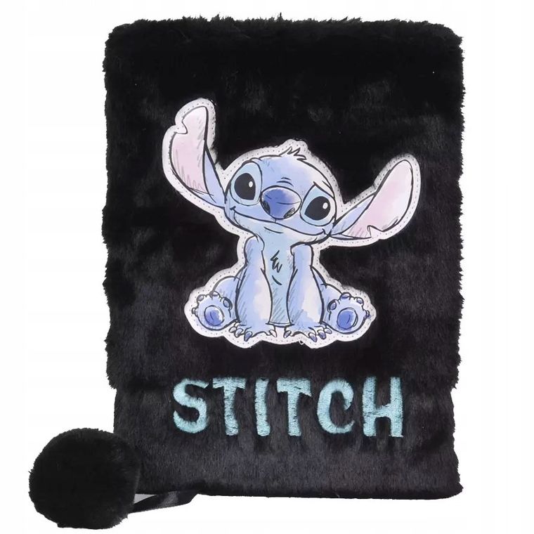Paso, Lilo si Stitch, jurnal cu lacatel de plus, A5, 96 foi, cu linie, Sky Blue