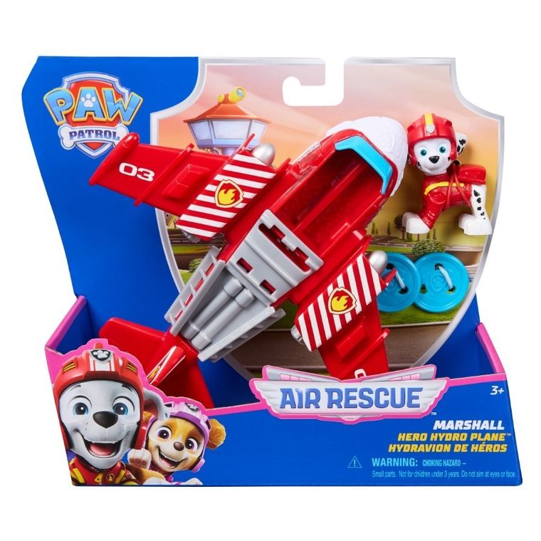 Paw Patrol, Air Rescue, Marshall, avion cu figurina