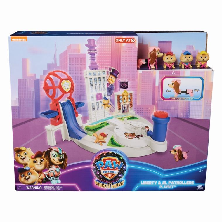 Paw Patrol, Liberty & Jr. Patrollers, set de joaca cu figurine