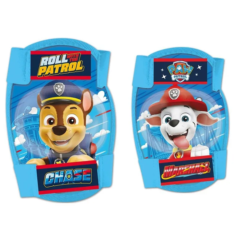 Paw Patrol, set de protectie pentru coate si genunchi