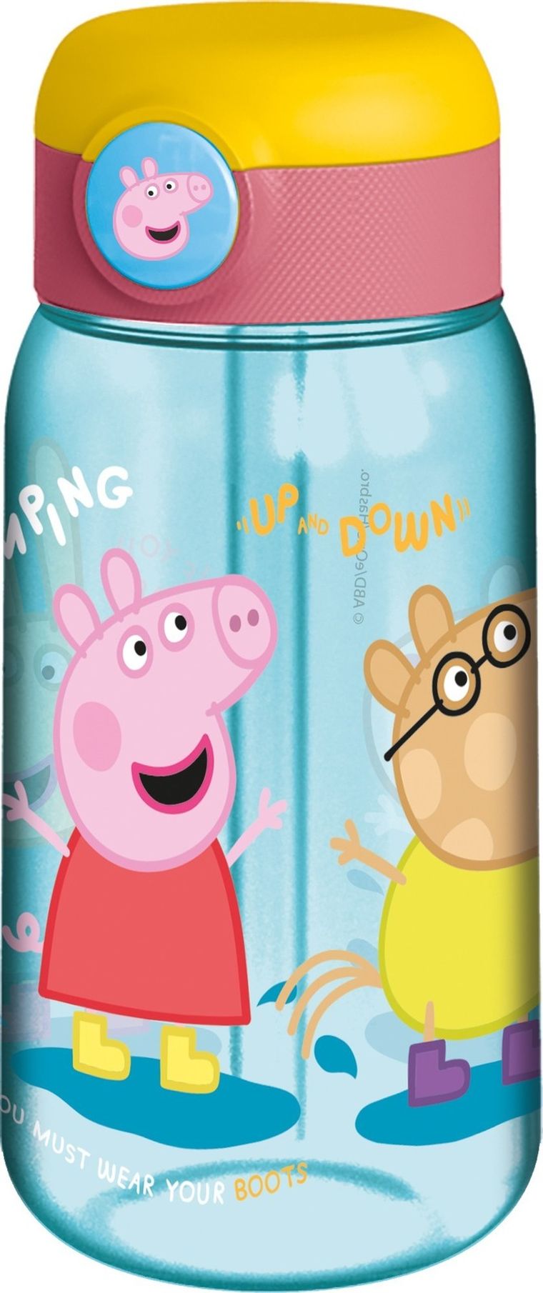 Peppa Pig, sticla cu pai, 510 ml