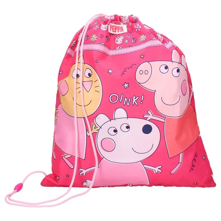 Peppa Pig, You Are Enough, rucsac cu snur, roz