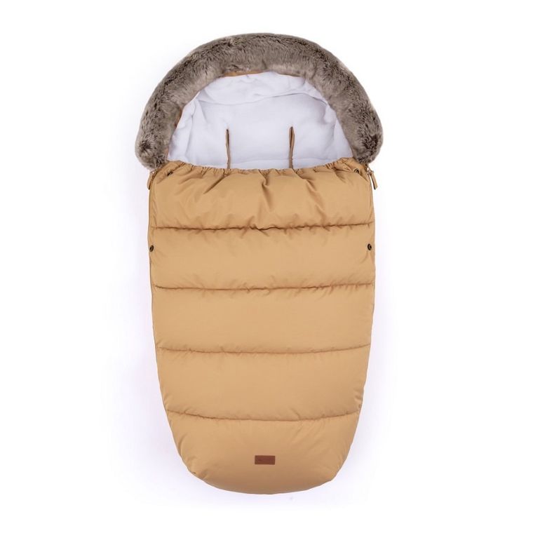 Petite&Mars, Comfy, sac de dormit de iarna, 4 in 1, caramel elegant