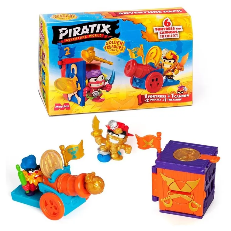 Piratix, Golden Treasure Adventure, figurina - smyk.ro
