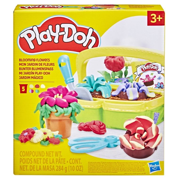 Play-Doh, Blooming Flowers, set creativ cu plastilina