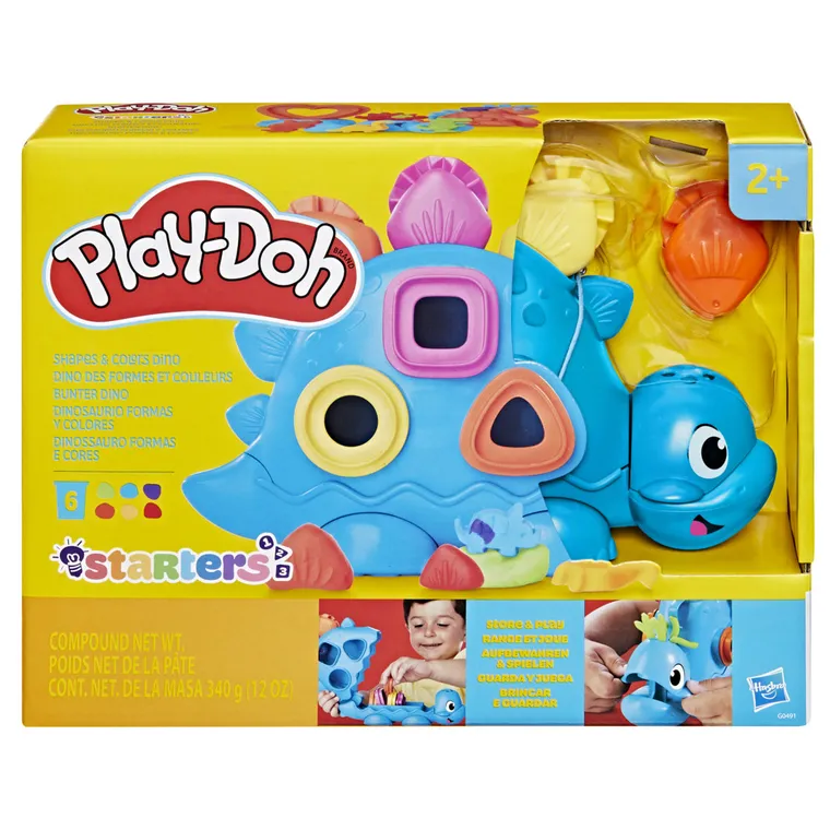 Play-Doh, Starters, Dinosaur, set creativ