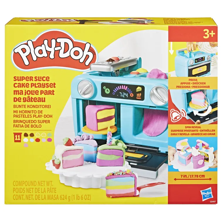 Play-Doh, Super Slice Cake Playset, set creativ