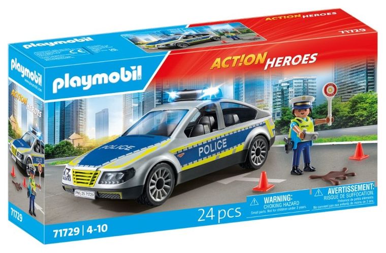Playmobil, Action Heroes, Masina de politie, 71729