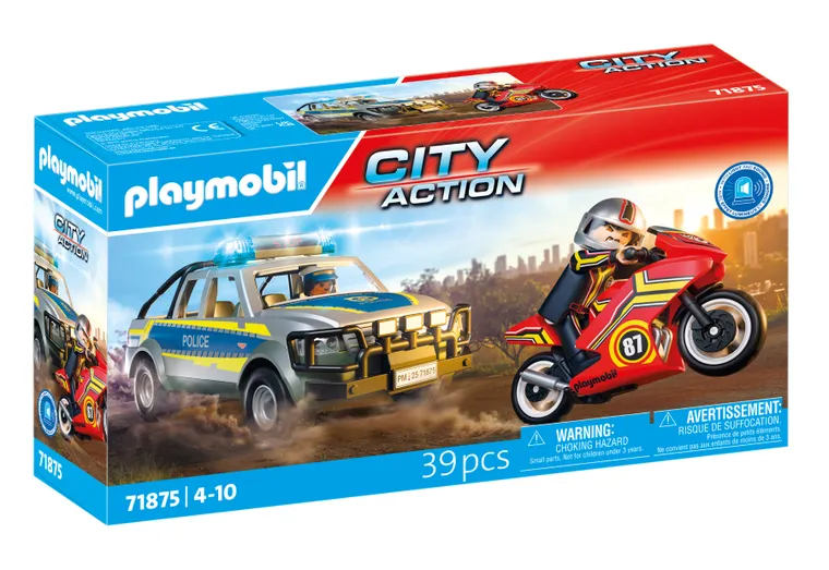 Playmobil, Action Heroes, Politia Pick-Up Chase, 71875