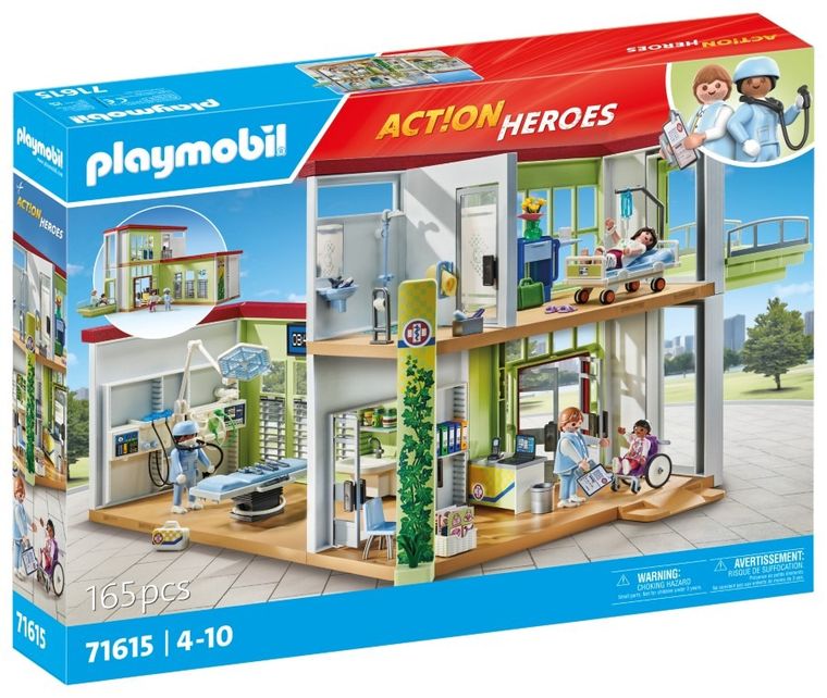Playmobil, Action Heroes, Spital modern, 71615
