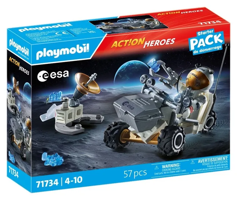 Playmobil, Action Heroes, Starter Pack: Misiune in cosmos, 71734