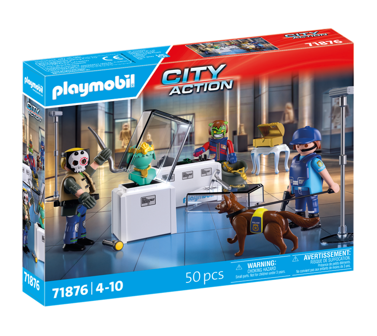 Playmobil, Action Heroes, Urban Park Chase, 71876