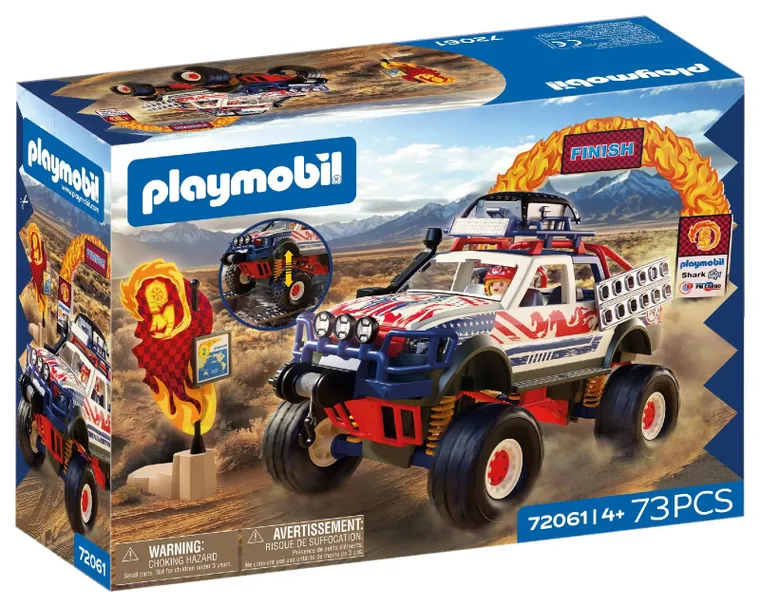 Playmobil, Cars, Camion de teren, 72061