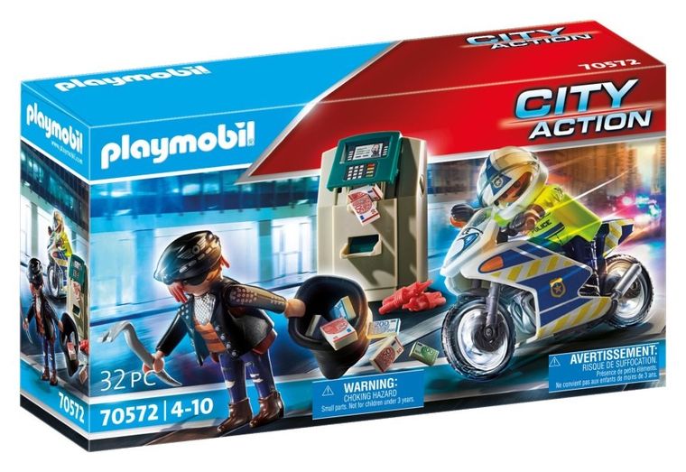 Playmobil, City Action, Urmarirea hotului de banci, 70572