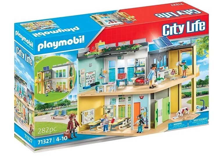 Playmobil, City Life, Scoala mare, 71327