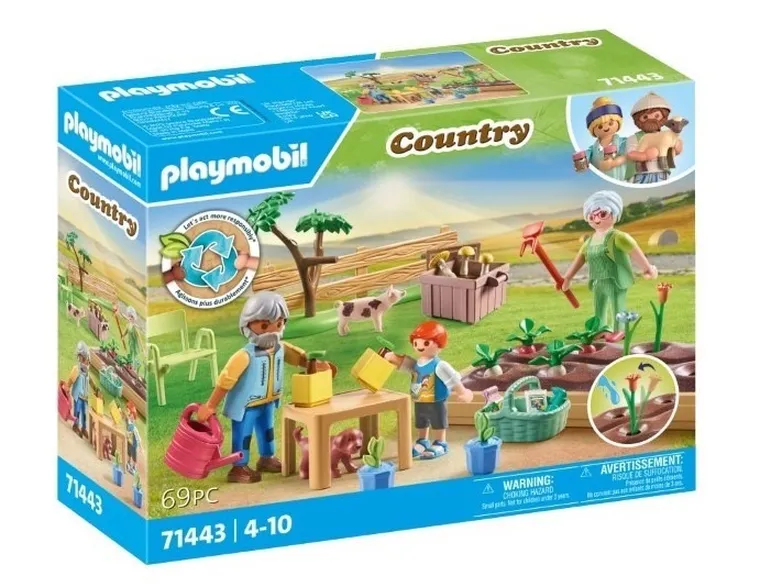 Playmobil, Country, Gradina de legume la bunici, 71443