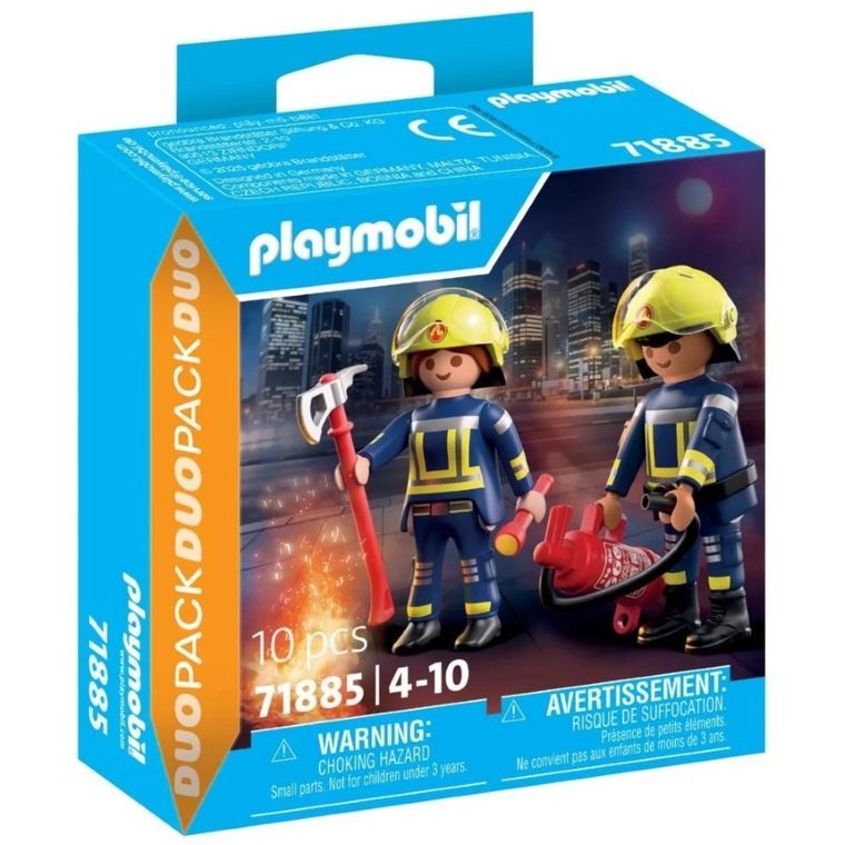 Playmobil, Duo Pack, Brigada de pompieri, 71885