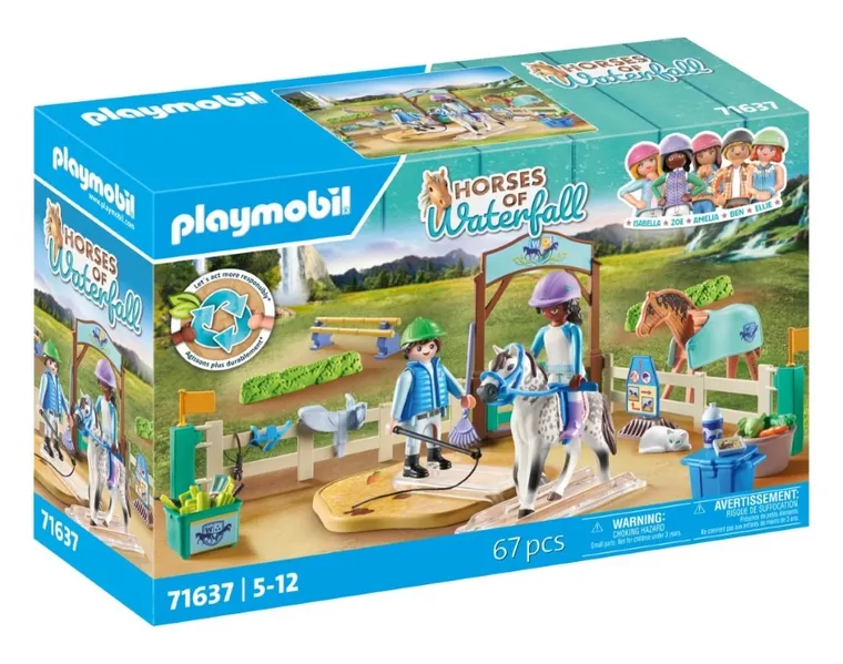 Playmobil, Horses of Waterfall, Arena moderna de echitatie, 71637