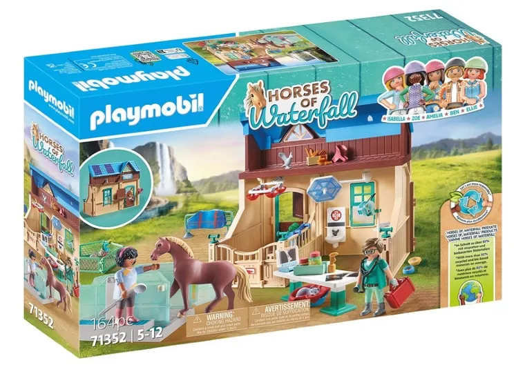 Playmobil, Horses of Waterfall, Hipoterapia si clinica de animale, 71352