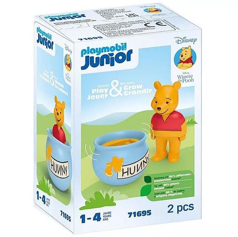 Playmobil, Junior, Disney, Borcanul cu miere al lui Winnie de Plus, 71695