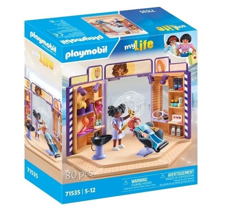 Playmobil, My Life, Barbershop si salon de coafura, 71535
