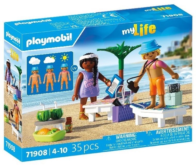 Playmobil, My Life, Calatorie pe plaja, 71908