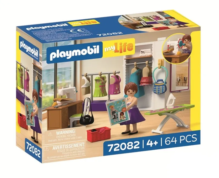 Playmobil, My Life, Designer de moda creativ, 72082