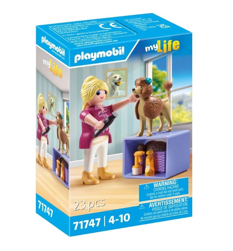 Playmobil, My Life, Ingrijirea catelusilor, 71747