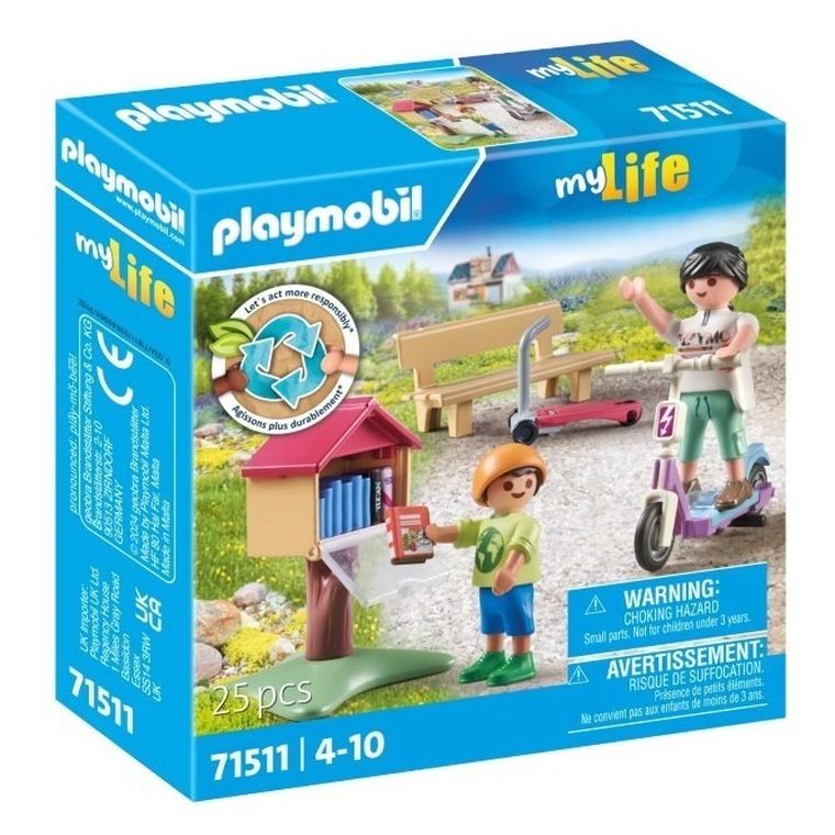Playmobil, My Life, Schimb de carti, 71511