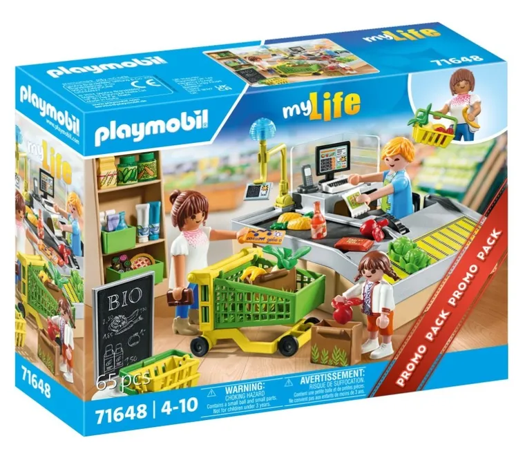 Playmobil, My Life, Supermarket bio, 71648