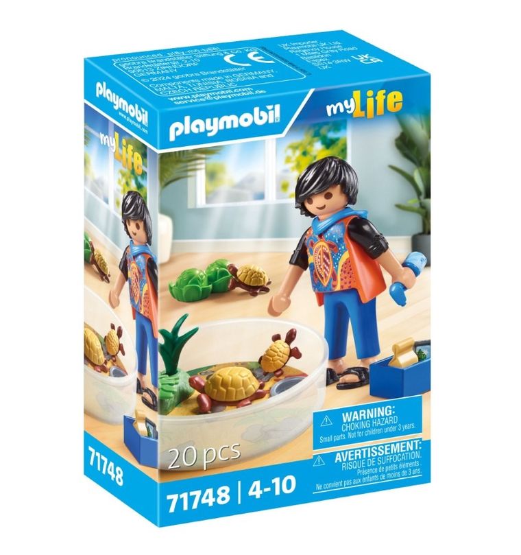 Playmobil, My Life, Terariu cu broaste-testoase, 71748