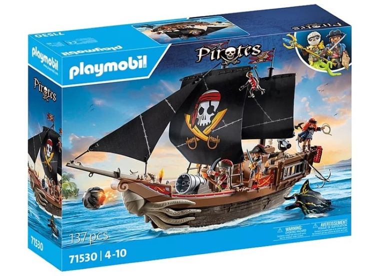 Playmobil, Pirates, Corabie mare de pirati, 71530