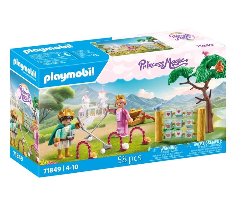 Playmobil, Princess Magic, Copii regali in parc, 71849
